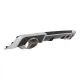 Rear Bumper Valance Diffuser with Exhaust Muffler Tips suitable for Audi A3 8V Sedan Cabrio (2012-2015) RS3 Design