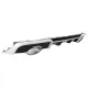 Rear Bumper Valance Diffuser with Exhaust Tips suitable for Audi A3 8V Hatchback Sportback (2012-2015) RS3 Design
