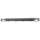 Rear Bumper Valance Diffuser Exhaust Tips suitable for Audi A4 B9 8W (2016-2018) Sedan Avant RS4 Design