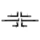 Brackets Running Boards Side Steps suitable for PEUGEOT 4008 (2012-2016)