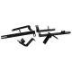 Brackets Running Boards Side Steps suitable for PEUGEOT 4008 (2012-2016)