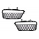Front Bumper Side Grilles Fog Light DRL suitable for Mercedes S-Class W221 (2005-2012) S63 S65 Design
