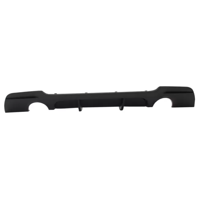 Rear Bumper Diffuser suitable for BMW 3 Series E92 Coupe E93 Cabrio (2006-2014) M Performance Design Twin Single Outlet