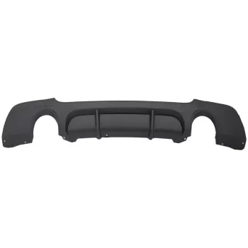 Rear Bumper Diffuser suitable for BMW 3 Series E92 Coupe E93 Cabrio (2006-2014) M Performance Design Twin Single Outlet