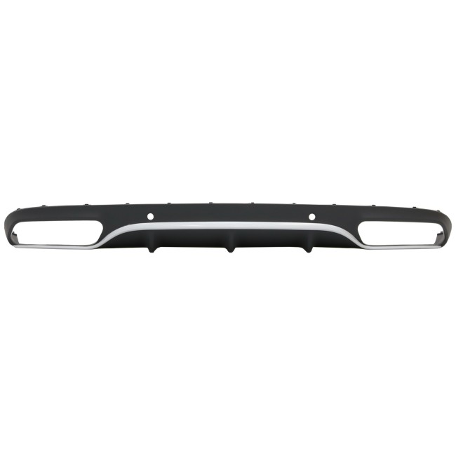 Rear Bumper Valance Diffuser suitable for Mercedes C-Class C205 A205 Coupe Cabriolet (2014-2019) C63 Design
