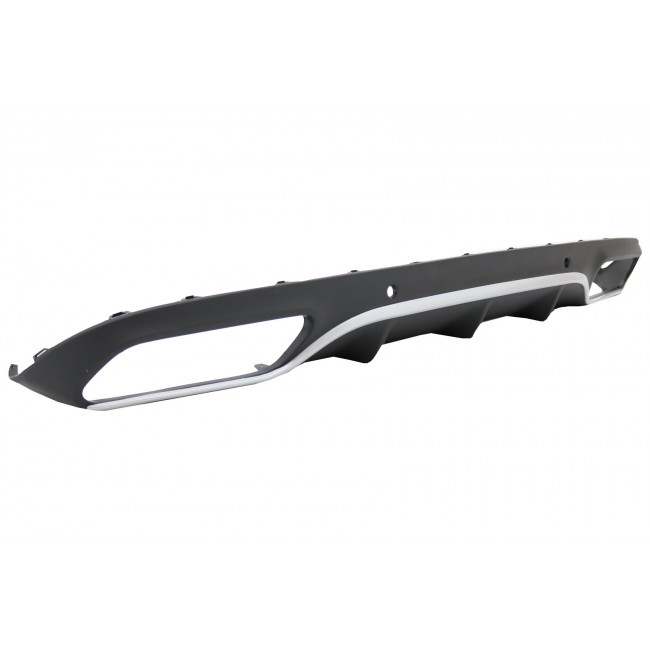 Rear Bumper Valance Diffuser suitable for Mercedes C-Class C205 A205 Coupe Cabriolet (2014-2019) C63 Design