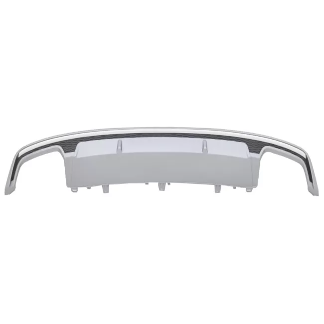 Rear Bumper Valance Air Diffuser suitable for Audi A7 4G Facelift (2015-2018) S7 Design Only Standard Bumper