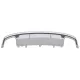 Rear Bumper Valance Air Diffuser suitable for Audi A7 4G Facelift (2015-2018) S7 Design Only Standard Bumper