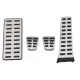 Kit of Pedal Footrest suitable for Hyundai Sonata (2011-2014) Hyundai IX35 (2010-2015) Hyundai Santa Fe (2006-2012) Manual Gearbox