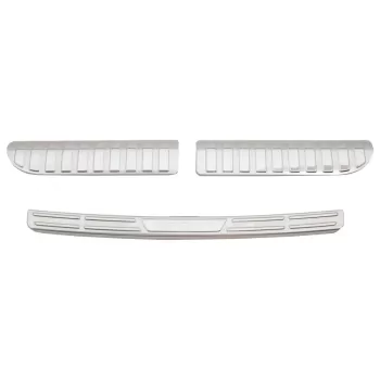 Rear Bumper Protector Sill Plate Foot Plate Aluminum Cover suitable for Range Rover Sport L494 (2014-up)