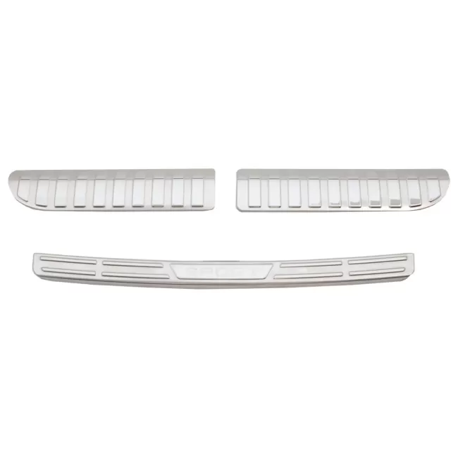 Rear Bumper Protector Sill Plate Foot Plate Aluminum Cover suitable for Range Rover Sport L494 (2014-up)