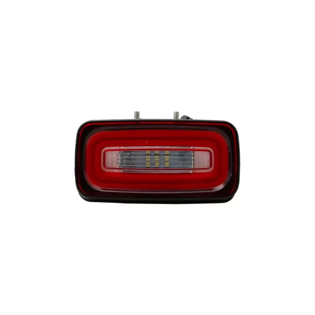 LED Rear Bumper Fog Lamp Light Bar suitable for Mercedes G-Class W463 (1989-2015) Red Clear