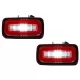 LED Rear Bumper Fog Lamp Light Bar suitable for Mercedes G-Class W463 (1989-2015) Red Clear