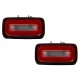 LED Rear Bumper Fog Lamp Light Bar suitable for Mercedes G-Class W463 (1989-2015) Red Clear