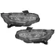 Headlights Full LED suitable for Honda Civic Mk10 FC/FK (2016-Up) Sedan & Hatchback with Sequential Dynamic Turning Lights