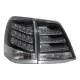 Taillights LED suitable for Toyota Land Cruiser FJ200 J200 (2007-2011) Black and White