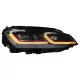 LED Headlights suitable for VW Golf 7 VII (2012-2017) Facelift G7.5 GTI Look with Sequential Dynamic Turning Lights