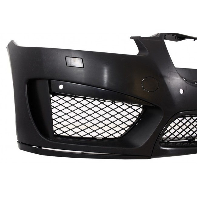 Užpildykite kėbulo rinkinį priekinės grotelės pianino juoda spalva, tinkama „Jaguar XF X250 Facelift“ 2012–2016 XFR-S dizainui
