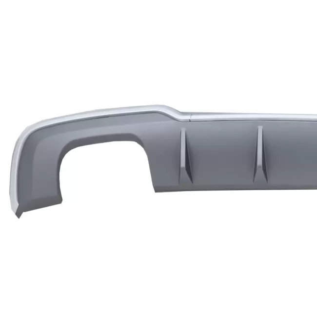 Rear Bumper Valance Diffuser suitable for Audi A3 8V Facelift (2016-2019) S-Line Bumper Hatchback Sportback S3 Design