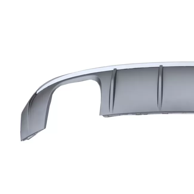 Rear Bumper Valance Diffuser suitable for Audi A3 8V Facelift (2016-2019) S-Line Bumper Sedan Convertible S3 Design
