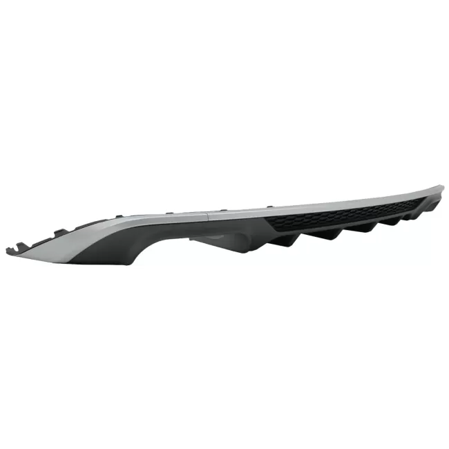 Rear Bumper Valance Diffuser suitable for Audi A3 8V Facelift Sedan Convertible (2016-2019) Standard Bumper SE S3 Design