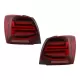 Taillights Full LED suitable for VW Polo 6R 6C 61 (2011-2017) Sequential Dynamic Turning Lights Vento Look
