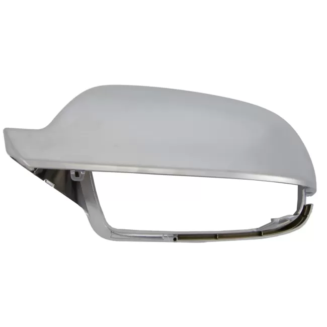 Mirror Covers suitable for Audi A5 8T (2011-2016) A3 8P (2011-2013) A4 B8.5 Facelift (2012-2015) Extinction Aluminium Plated Complete Housing Without Side Assist
