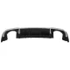 Rear Bumper Valance Diffuser with Exhaust Tips suitable for Audi A3 8V Sline Facelift (2016-2019) Hatchback Sportback RS3 Design Sport Bumper