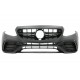 Front Bumper suitable for Mercedes E-Class W213 S213 C238 A238 (2016-2019) E63 Design Black Edition