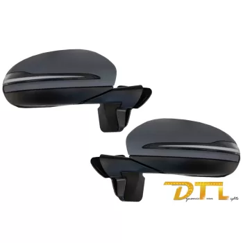 Complete Mirror Assembly suitable for Mercedes G-Class W463 (1989-2017) 2018 Facelift Design Dynamic Turn Signal Light