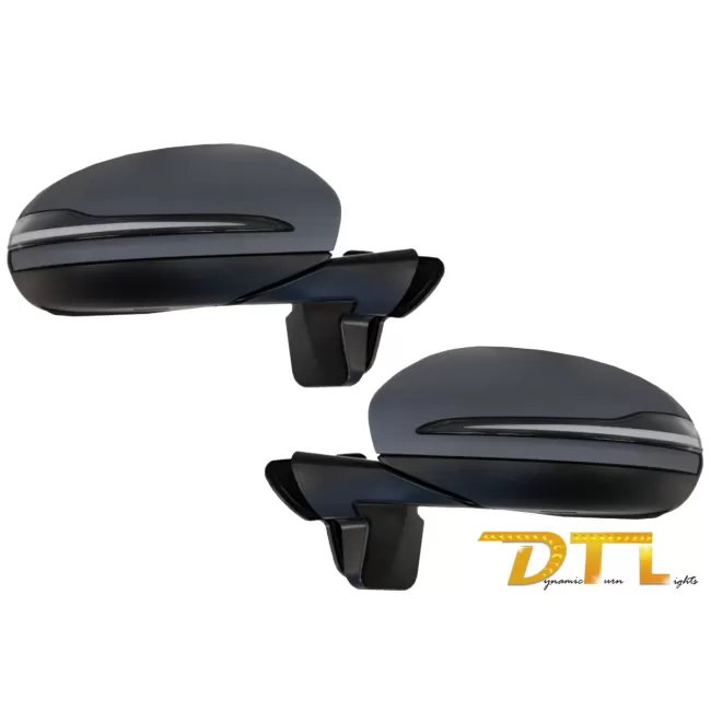 Complete Mirror Assembly suitable for Mercedes G-Class W463 (1989-2017) 2018 Facelift Design Dynamic Turn Signal Light