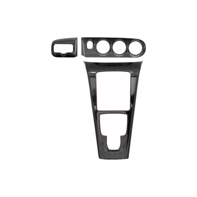 Inner Decoration Console Air condition Pannel Dashboard and Car Headlight Switch Frame Trim Carbon Film suitable for Mercedes A-Class W177 V177 (2018-Up) LHD