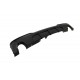 Double Outlet Single Exhaust Diffuser suitable for BMW 5 Series F10 F11 Non-LCI LCI (2011-2017) M-Technik Design Piano Black