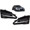 FULL LED DRL Headlights Dynamic Turn Light Signal suitable for LEXUS IS XE20 (2006-2013) Black Edition