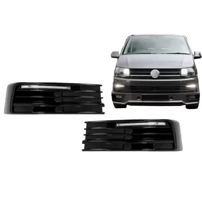 LED DRL Daytime Running Lights suitable for VW Transporter T6 (2015-Up)
