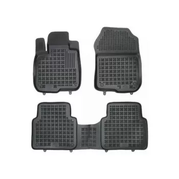 Rubber Floor Mats Black suitable for Honda CR-V V (2018-up) CR-V e:HeV (2022-up) Hybrid (HEV)