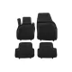 Rubber Floor Mat Black suitable for Audi A1 II GB (2018-up) Sportback / Citycarver