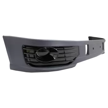 Front Bumper Add-on Spoiler suitable for VW Transporter Multivan Caravelle T5 T5.1 Facelift (2010-2015) Sportline Design