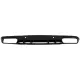 Rear Bumper Valance Diffuser suitable for Mercedes C-Class C205 A205 Coupe Cabriolet (2014-2019) Facelift C63S Design Silver Tips