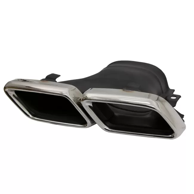 Exhaust Muffler Tips suitable for Mercedes E-Class W213 (2016-up) E63 Design GLC SUV X253 GLC Coupe C253 (2015-2017)