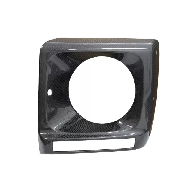Headlights Covers Carbon Fiber suitable for Mercedes G-Class W463 (1989-2018) G65 Design