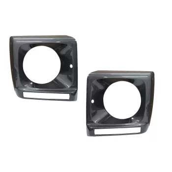 Headlights Covers Carbon Fiber suitable for Mercedes G-Class W463 (1989-2018) G65 Design