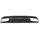 Rear Bumper Diffuser suitable for Mercedes C-Class W205 S205 (2014-2020) C63 Design with Black Exhaust Muffler Tips Only for Sport Package