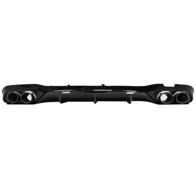 Rear Diffuser with Exhaust Tips suitable for Mercedes E-Class W213 (2016-2019) E53 Design Night Package