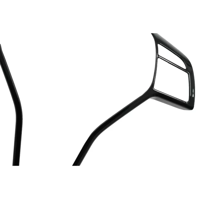 Car Steering Wheel Button Trim Frame Cover suitable for Mercedes W176 (13-15) W246 (12-18) W204 (08-15) W117 (13-16) W218 (11-18) W212 (10-16) X253 (15-18) X204 (09-15) X156 (13-20) Piano Black