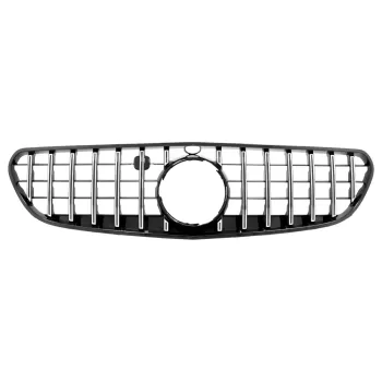 Central Grille suitable for Mercedes S-Class Coupe C217 (2014-2017) Cabrio A217 (2015-2017) GT-R Panamericana Design Chrome