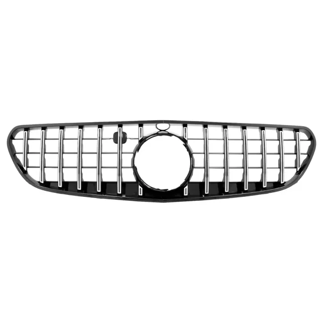 Central Grille suitable for Mercedes S-Class Coupe C217 (2014-2017) Cabrio A217 (2015-2017) GT-R Panamericana Design Chrome