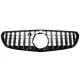 Central Grille suitable for Mercedes S-class Coupe C217 Facelift (2018-up) Cabrio A217 Facelift (2018-up) GT-R Panamericana Design Chrome