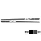 Set Sticker Side Decals & Upper Bonnet Roof Tailgate & Sticker Mirror Dark Grey suitable for Mercedes C205 Coupe A205 Cabriolet (2014-2016) A45 Design Edition 1