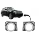 Fog Lamp Covers suitable for Land Rover Range Rover Vogue III L322 (2010-2012) Autobiography Design